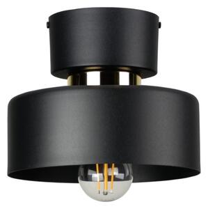 Таванно осветително тяло IGNIA 1xE27/60W/230V черно/златно