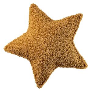 Кафява детска възглавница за диван от букле Star – Wigiwama