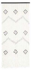 Бамбуково перде за врата в естествен цвят 90x200 cm – Maximex