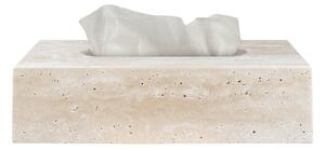 Каменна кутия за носни кърпички Travertine – Mette Ditmer Denmark