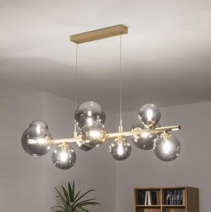 Brilagi - LED Пендел MILLA 10xG9/3W/230V златист/опушен