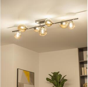 Brilagi - LED повърхностно монтиран полилей MILLA 7xG9/3W/230V черен хром/златен