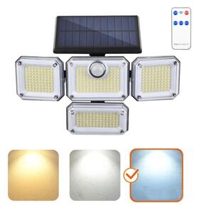 LED соларен прожектор със сензор GLOW LED/2,5W/3,7V 6500K IP44 2400 mAh