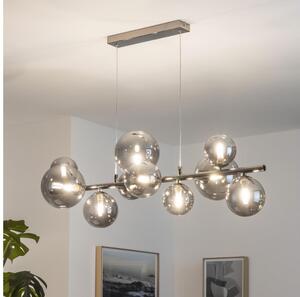 Brilagi - LED полилей на кабел MILLA 10xG9/3W/230V черен хром/опушено