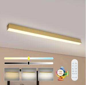 Brilagi - LED димируема таванна лампа SLEEKLINE LED/40W/230V Wi-Fi Tuya златна + дистанционно управление