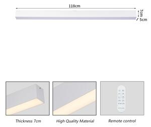 Brilagi - LED димируемо таванно осветително тяло SLEEKLINE LED/40W/230V Wi-Fi Tuya бяло+дистанционно