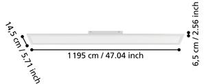 Eglo 901495 - LED панел за повърхностен монтаж MORADILLO LED/28W/230V 120x15 cm бял