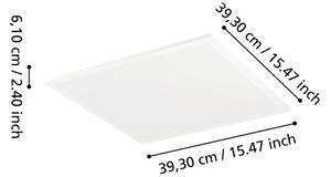Eglo 901513 -LED RGBW таванно осветително тяло MORADILLO-Z LED/19W/230V 40x40 см бяло