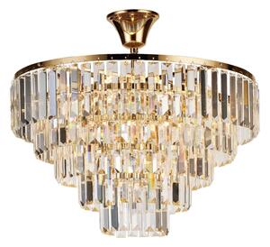 Brilagi - Полилей за повърхностен монтаж CRYSTAL 5xE14/40W/230V златист