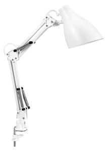 Ledvance - Настолна лампа с щипка PEAR 1xE27/11W/230V бяла