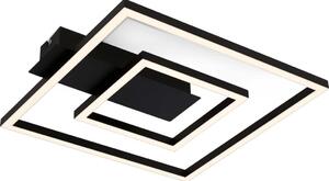 Briloner - LED плафон FRAME LED/22W/230V 3000K 30x32 cm черен