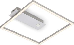 Briloner - LED таванно осветително тяло с сензор FRAME LED/14W/230V 3000K 30x32 cm матов хром