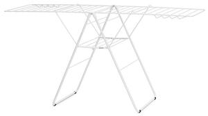 Сушилник за дрехи Brabantia Hangon 1004167, 25 м, 8 закачалки, Регулируем, Заключване за деца, Бял