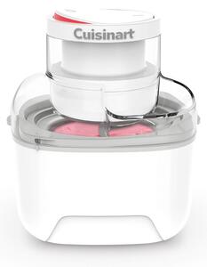 Машина за сладолед Cuisinart Solo Scoops ICEM10E, 25W, 475 мл, До 8 топки сладолед, Бял