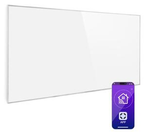 Klarstein Wonderwall 600 Smart, инфрачервена печка, 60 x 100 cm, 600 W, седмичен таймер, IP24, бяла