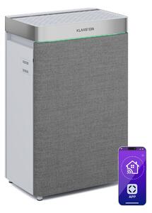 Klarstein AireLux Smart, пречиствател и овлажнител за въздух 2 в 1, CADR 400 m³/h, сив