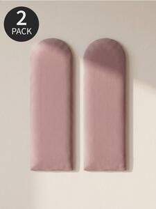 Sinsay - Тапицирани стенни панели 2 pack - пастелнорозово