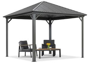 Метална беседка Сардиния 3x3 Garden Point антрацит