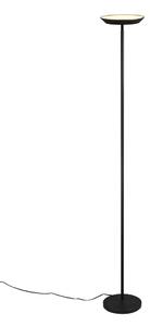 Черна LED подова лампа (височина 178 cm) Specter – Reality