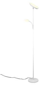 Бяла LED подова лампа (височина 178 cm) Specter – Reality