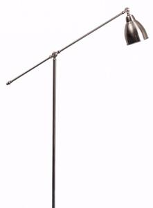 Ideal Lux - Подова лампа NEWTON 1xE27/42W/230V лъскав хром