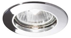 Ideal Lux - Вградено таванно осветително тяло JAZZ 1xGU10/50W/230V Ø 7,7 cm, лъскав хром