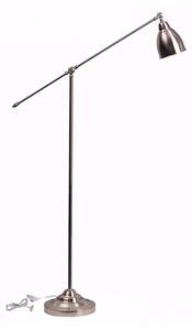 Ideal Lux - Подова лампа NEWTON 1xE27/42W/230V лъскав хром