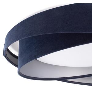 LED таванно осветително тяло GALAXY MODERN, 24 W, 230 V, Ø 55 см, синьо/сребристо