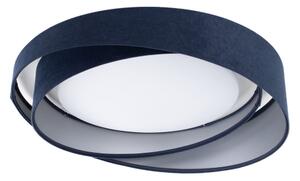 LED таванно осветително тяло GALAXY MODERN, 24 W, 230 V, Ø 55 см, синьо/сребристо