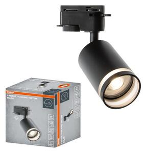 LED осветително тяло Ledvance Spot 1-phase tracking system pulse GU10, за релса, 240V, IP20, черно