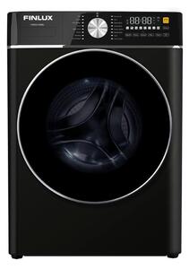Перална машина Finlux FWM8014MBL, клас A, 8кг. капацитет, 1400 оборота в минута, 16 програми, свободностояща, 60cm ширина, отложен старт, Drum Clean, Steam, черна