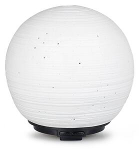 Ароматизатор Xmart Ceramic Globe, 0.1 l резервоар, подсветка, бял