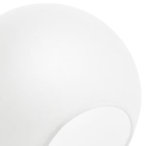 Плафон ELIAS 1xE14/5W/230V Ø 13 см бежово/бяло