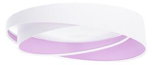 LED таванен плафон GALAXY MODERN LED/24W/230V Ø 55 см бяло/лилаво