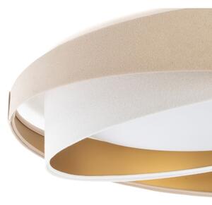 LED таванно осветително тяло GALAXY MODERN LED/24W/230V Ø 55 см бежово/бяло/златно