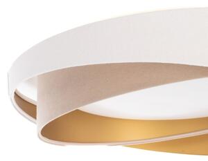 LED таванно осветително тяло GALAXY MODERN LED/24W/230V Ø 55 см бяло/бежово/златисто