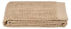 Бежова памучна хавлиена кърпа от тери 70x140 cm Classic – Zone