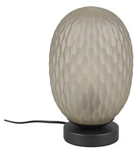 Зелена настолна лампа със стъклен абажур (височина 28,5 cm) Facette – Trio