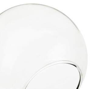 Плафон ELIAS 1xE14/5W/230V Ø 13 см матов хром/прозрачно