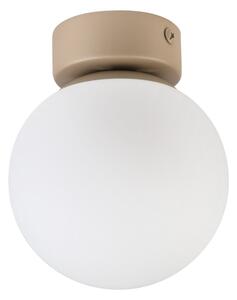 Плафон ELIAS 1xE14/5W/230V Ø 13 см бежово/бяло