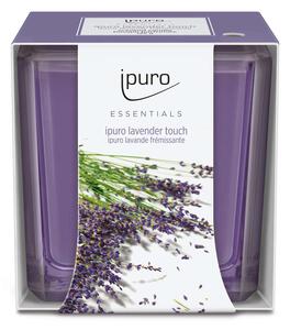 ESSENTIALS АРОМАТНА СВЕЩ LAVENDER TOUCH 125ГР