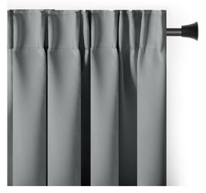 Сиво затъмняващо/термо перде 140x245 cm Pleat – Restilo