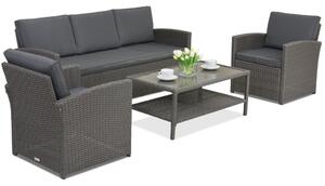 Градински мебели Monaco Coffee 5 Garden Point антрацит