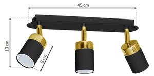 Таванен прожектор JOKER 3xGU10/25W/230V черна