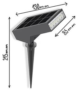 Viking - LED соларна лампа LED/1,4W/3,7V IP65 3000K