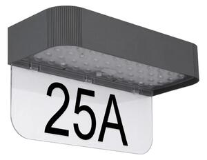 Globo 36790 - соларен LED номер за къща LED/6W/3,7V IP54