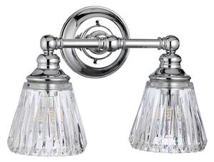 Quintiesse QN-KEYNES2-BATH-LED Стенен аплик за баня KEYNES, 2xG9/3W/230V, IP44, лъскав хром