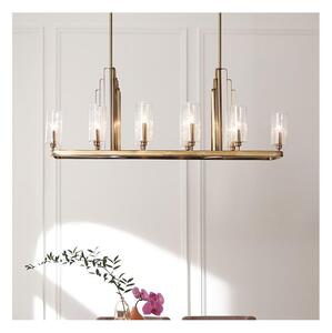 Quintiesse QN-KIMROSE10-BNB - Висящ полилей KIMROSE на тръба 10xE14/40W/230V златист