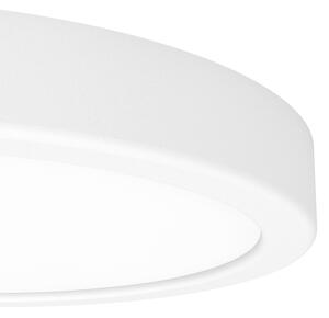 Eglo 901376 - LED RGBW димируемо таванно осветително тяло за баня FUEVA-Z LED/11,2W/230V 21,1cm IP44 бяло