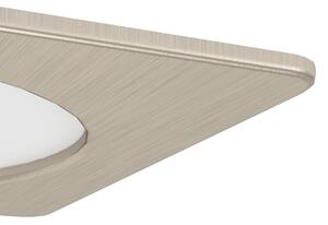 Eglo 901408 - LED Вградено таванно осветително тяло FUEVA LED/6,3W/230V 11,9x11,9 cm хром